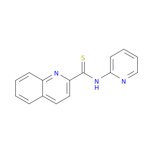 2-Quinolinecarbothioamide, N-2-pyridinyl-