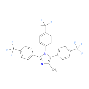 1H-Imidazole, 4-methyl-1,2,5-tris[4-(trifluoromethyl)phenyl]-