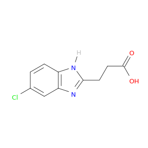 3-(6-氯-1H-苯并咪唑基-2-基)-丙酸