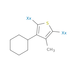聚(3-环己基-4-甲基噻吩-2,5-二基)
