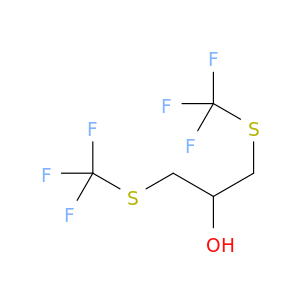 2-Propanol, 1,3-bis[(trifluoromethyl)thio]-
