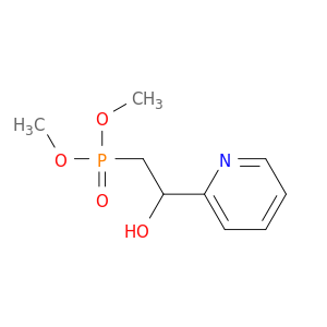 Phosphonic acid, [2-hydroxy-2-(2-pyridinyl)ethyl]-, dimethyl ester