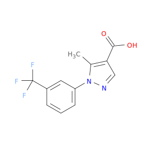 5-Methyl-1-[3-(trifluoromethyl)phenyl]-1H-pyrazole-4-carboxylic acid