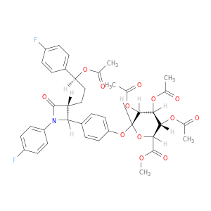 3-O-乙酰依泽替米贝2,3,4-三-O-乙酰-Β-D-葡萄糖醛酸甲基酯