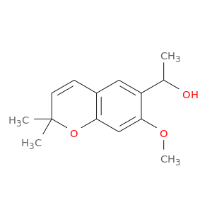 1-(7-methoxy-2,2-dimethyl-chromen-6-yl)ethanol
