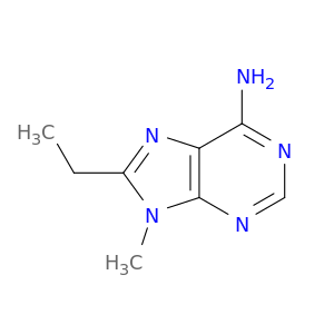 9H-Purin-6-amine, 8-ethyl-9-methyl-