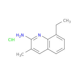 2-Amino-8-ethyl-3-methylquinoline hydrochloride