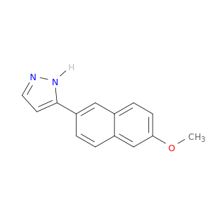 1H-Pyrazole,3-(6-methoxy-2-naphthalenyl)-