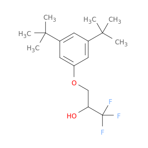2-Propanol, 3-[3,5-bis(1,1-dimethylethyl)phenoxy]-1,1,1-trifluoro-
