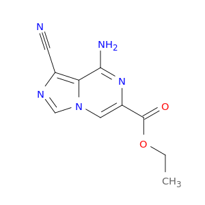 Imidazo[1,5-a]pyrazine-6-carboxylic acid, 8-amino-1-cyano-, ethyl ester