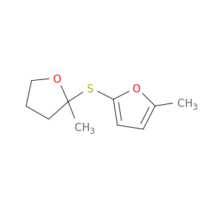 Furan, tetrahydro-2-methyl-2-[(5-methyl-2-furanyl)thio]-