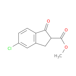 5-氯-2,3-二氢-1-氧代-1H-茚-2-羧酸甲酯