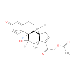 (11β)-21-(乙酰氧基)-9-氟-11-羟丙普隆-1,4,16-三烯-3,20-二酮