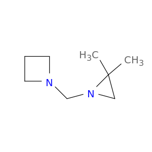 1-((2,2-dimethyl-1-aziridinyl)methyl)azetidine