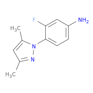 [4-(3,5-Dimethyl-1H-pyrazol-1-yl)-3-fluorophenyl]-amine