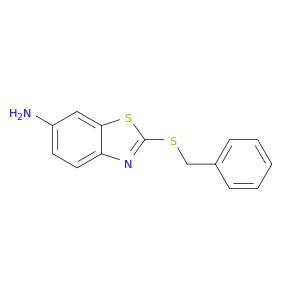6-Benzothiazolamine, 2-[(phenylmethyl)thio]-