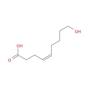 4-Nonenoic acid, 9-hydroxy-, (Z)-