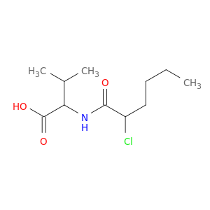 Valine,N-(2-chlorohexanoyl)-, DL- (6CI)