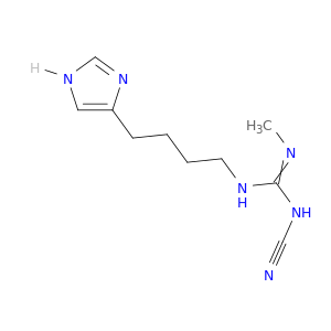 Guanidine, N-cyano-N'-[4-(1H-imidazol-4-yl)butyl]-N''-methyl-