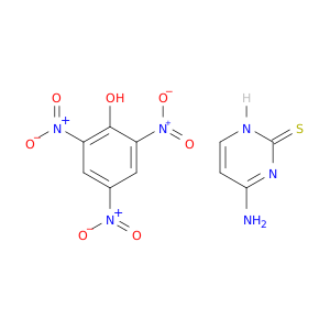 2(1H)-Pyrimidinethione, 4-amino-, compd. with 2,4,6-trinitrophenol(1:1)