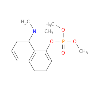 Phosphoric acid, 8-(dimethylamino)-1-naphthalenyl dimethyl ester
