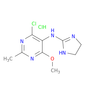 4-氯-N-(4,5-二氢-1H-咪唑-2-基)-6-甲氧基-2-甲基嘧啶-5-胺