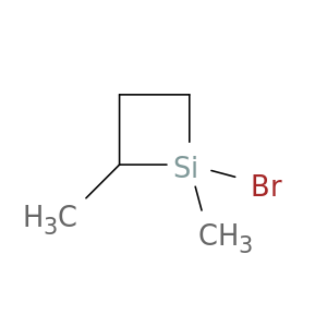 Silacyclobutane, 1-bromo-1,2-dimethyl-