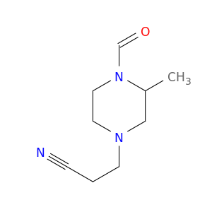 3-(4-FORMYL-3-METHYLPIPERAZIN-1-YL)PROPANENITRILE