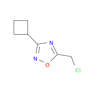 5-(Chloromethyl)-3-cyclobutyl-1,2,4-oxadiazole