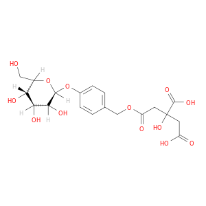 β-D-葡糖苷,4-[((3,4-二羧基-3-羟基-1-氧代丁氧基)甲基]苯基
