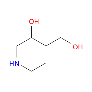 4-(hydroxymethyl)piperidin-3-ol