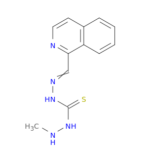 Carbonothioicdihydrazide, 2-(1-isoquinolinylmethylene)-2'-methyl- (9CI)