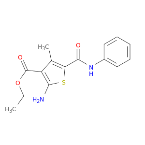 Ethyl 2-Amino-4-methyl-5-(phenylcarbamoyl)thiophene-3-carboxylate
