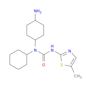 Urea, N-(4-aminocyclohexyl)-N-cyclohexyl-N'-(5-methyl-2-thiazolyl)-