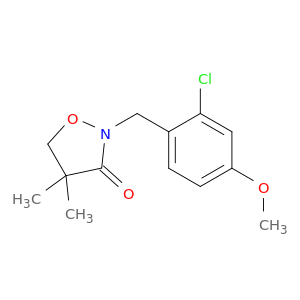 3-Isoxazolidinone, 2-[(2-chloro-4-methoxyphenyl)methyl]-4,4-dimethyl-