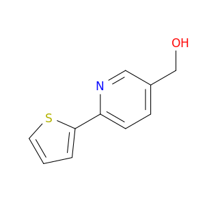 3-Pyridinemethanol,6-(2-thienyl)-