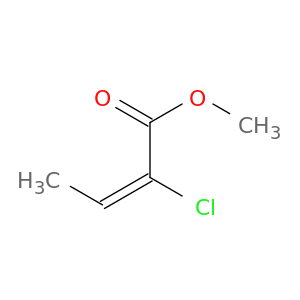 2-Butenoic acid, 2-chloro-, methyl ester, (E)-