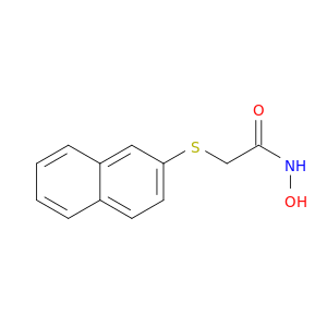 Acetamide, N-hydroxy-2-(2-naphthalenylthio)-