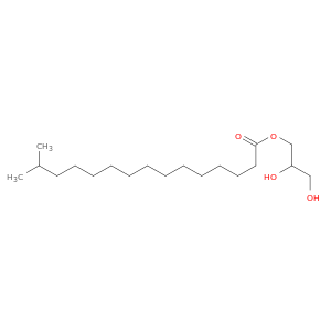 Pentadecanoic acid,14-methyl-, 2,3-dihydroxypropyl ester (9CI)