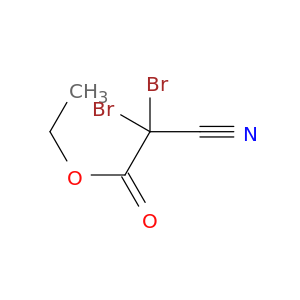 Acetic acid, dibromocyano-, ethyl ester