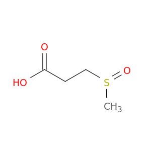 Propanoic acid, 3-(methylsulfinyl)-