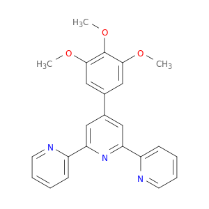 2,2':6',2''-Terpyridine, 4'-(3,4,5-trimethoxyphenyl)-