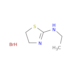 4,5-Dihydro-N-ethyl-2-thiazolamine hydrobromide
