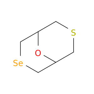 9-oxa-3-thia-7-selenabicyclo[3.3.1]壬烷