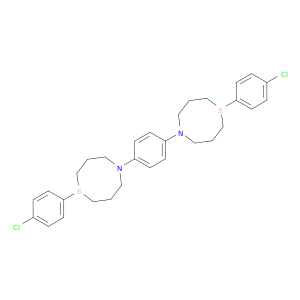 1,5-Azaborocine, 1,1'-(1,4-phenylene)bis[5-(4-chlorophenyl)octahydro-
