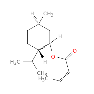 2-Butenoic acid, (1R,2S,5R)-5-methyl-2-(1-methylethyl)cyclohexyl ester