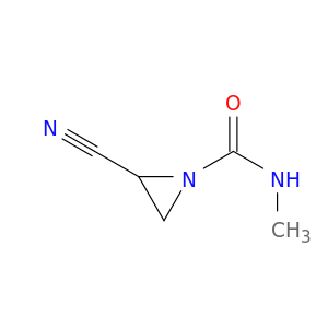 1-Aziridinecarboxamide, 2-cyano-N-methyl-
