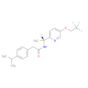 4-异丙基-N-[(1R)-1-[5-(2,2,2-三氟乙氧基)-2-吡啶基]乙基]苯乙酰胺