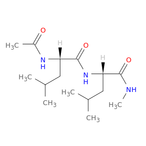 L-Leucinamide, N-acetyl-L-leucyl-N-methyl-