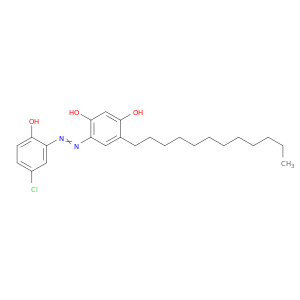 1,3-Benzenediol, 4-[(5-chloro-2-hydroxyphenyl)azo]-6-dodecyl-